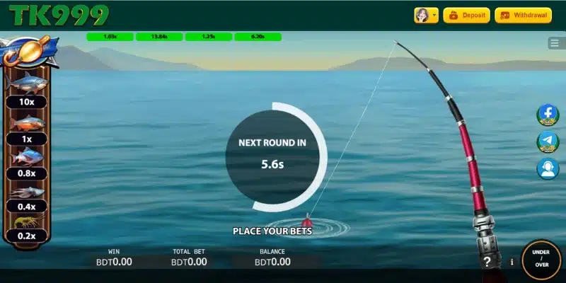 Fishing Tycoon Fish Shooting Game in TK999