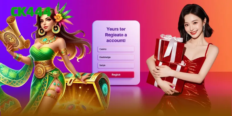 CK444 register process step by step guide to create account safely