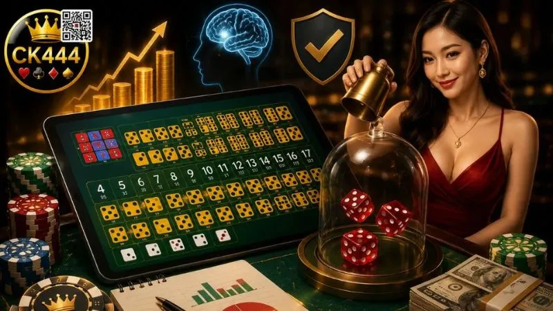 CK444 Sic Bo Delivers A Highly Dramatic Online Betting Experience